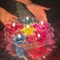 Floating Rangoli Diya Deepawali Oil Lamp Traditional Colourful Diyas with Wicks Batti Diwali Home Temple Decor Shadow Reflective Diyas - Christmas Thanksgiving Housewarming Return Gift